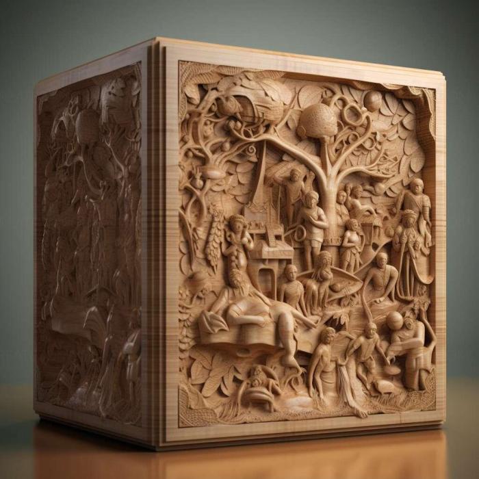 نموذج ثلاثي الأبعاد لآلة CNC 3D Art 